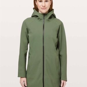 NWOT lululemon Glyde Along Softshell Rain Coat 6